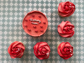 Birthday Babe Bento Cake + Cupcake Bundle