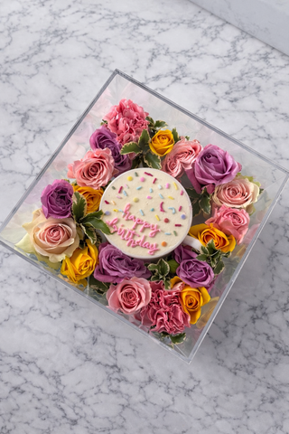 Sprinkles Birthday Mug Cake Box