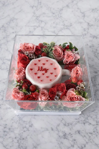 ILY Mug Cake Box
